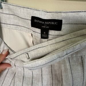 Banana Republic wide leg trousers